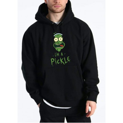 Мъжки суичър без цип RICK and MORTY - I'M A Pickle